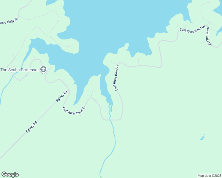 map of restaurants, bars, coffee shops, grocery stores, and more near 243 East River Bend Drive in Eatonton