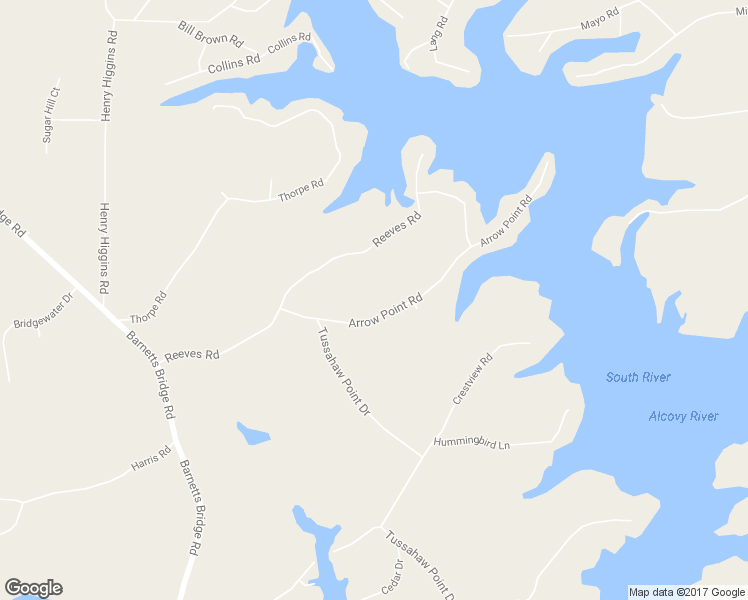 map of restaurants, bars, coffee shops, grocery stores, and more near 155 Arrow Point Road in Jackson