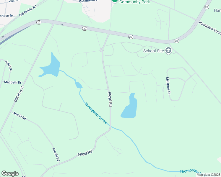map of restaurants, bars, coffee shops, grocery stores, and more near 93 Floyd Lane in Hampton