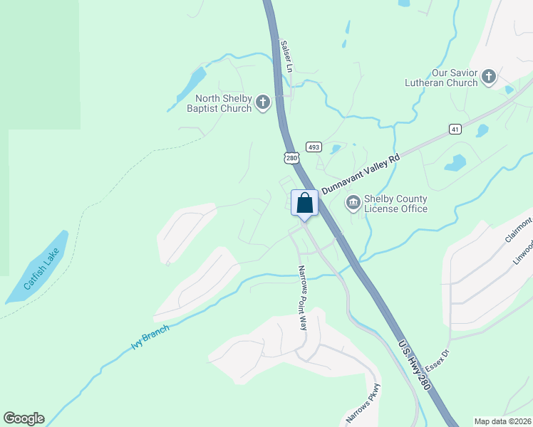 map of restaurants, bars, coffee shops, grocery stores, and more near 168 Reach Way in Birmingham