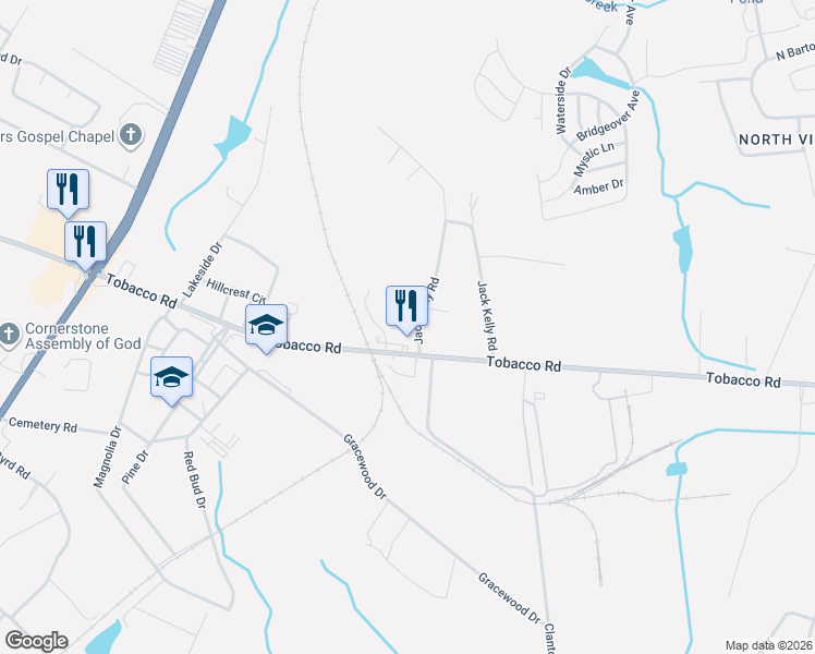 map of restaurants, bars, coffee shops, grocery stores, and more near 3509 Jack Kelly Road in Augusta