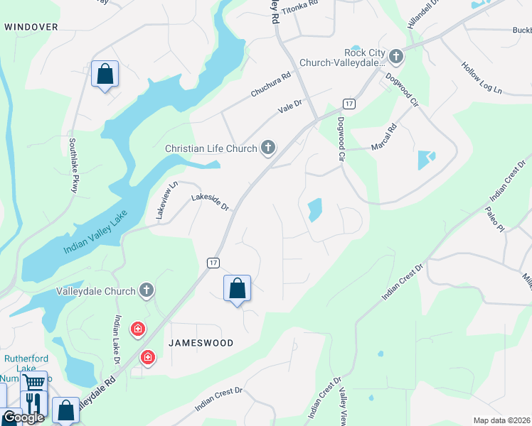 map of restaurants, bars, coffee shops, grocery stores, and more near 5136 Stonehaven Drive in Birmingham