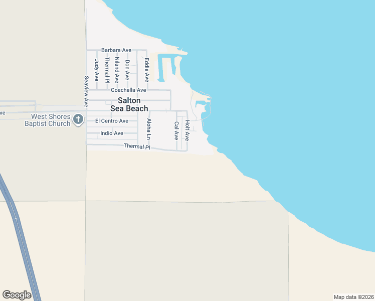 map of restaurants, bars, coffee shops, grocery stores, and more near 255 Thermal Avenue in Thermal