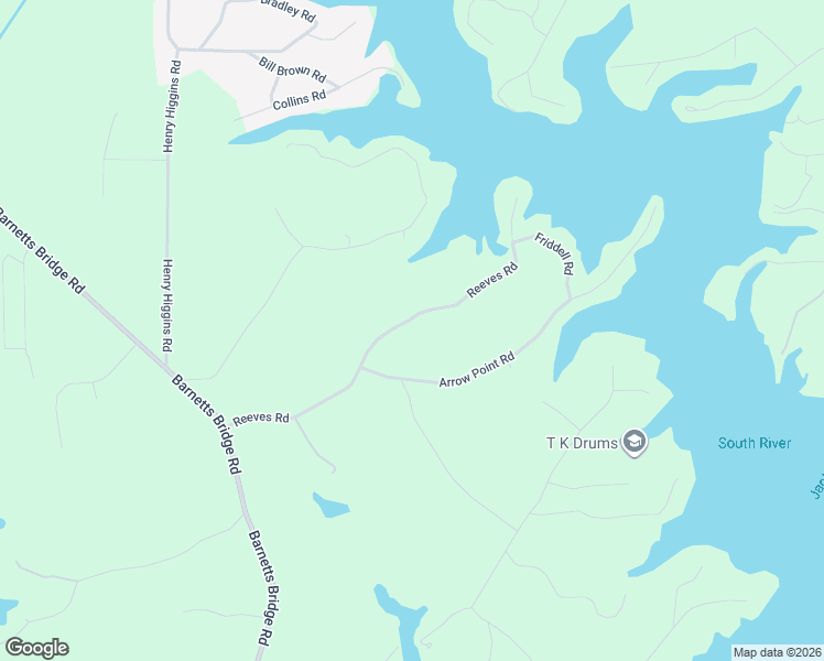 map of restaurants, bars, coffee shops, grocery stores, and more near 210 Reeves Road in Jackson