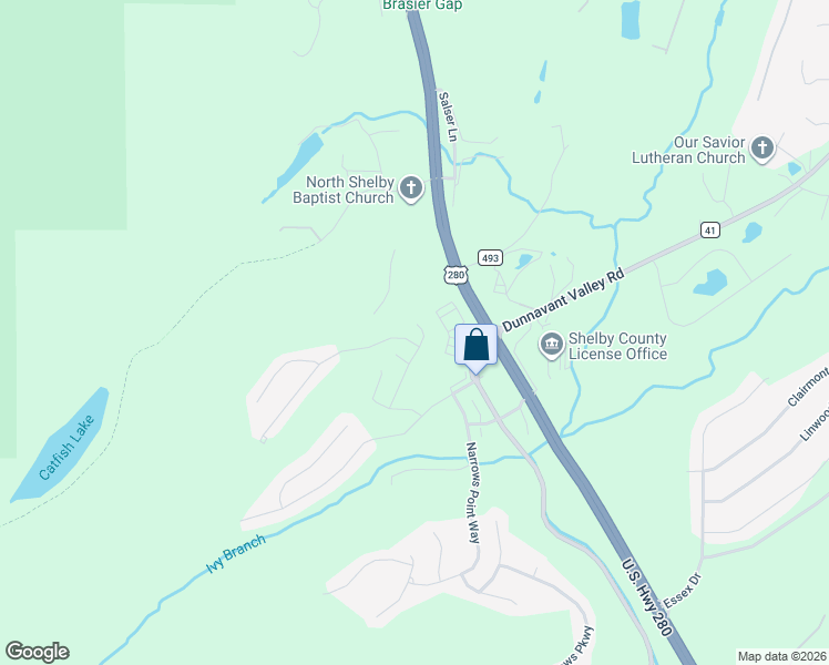 map of restaurants, bars, coffee shops, grocery stores, and more near 212 Reach Way in Birmingham
