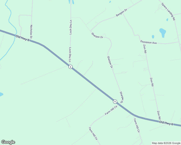 map of restaurants, bars, coffee shops, grocery stores, and more near 140 Rambling Lane in Cross