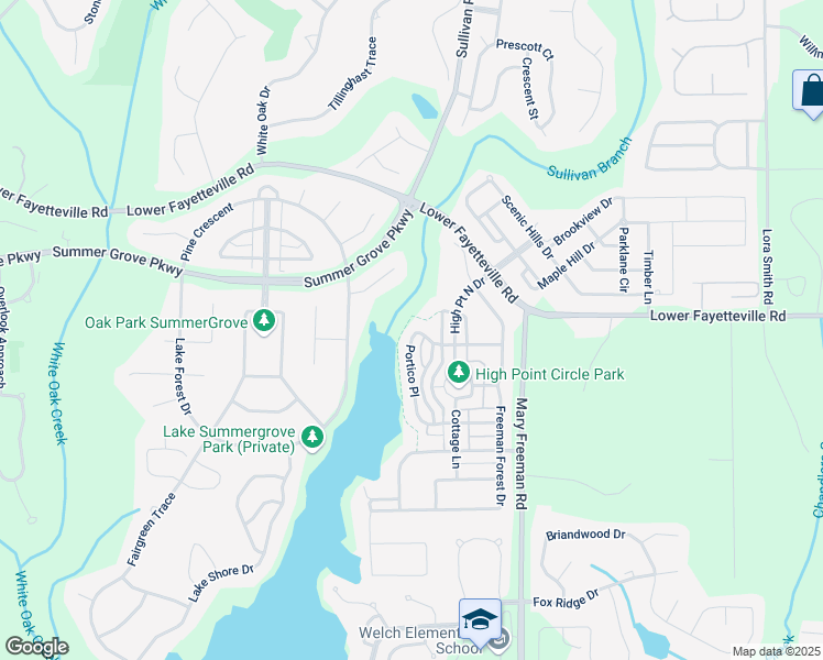 map of restaurants, bars, coffee shops, grocery stores, and more near 89 Portico Place in Newnan