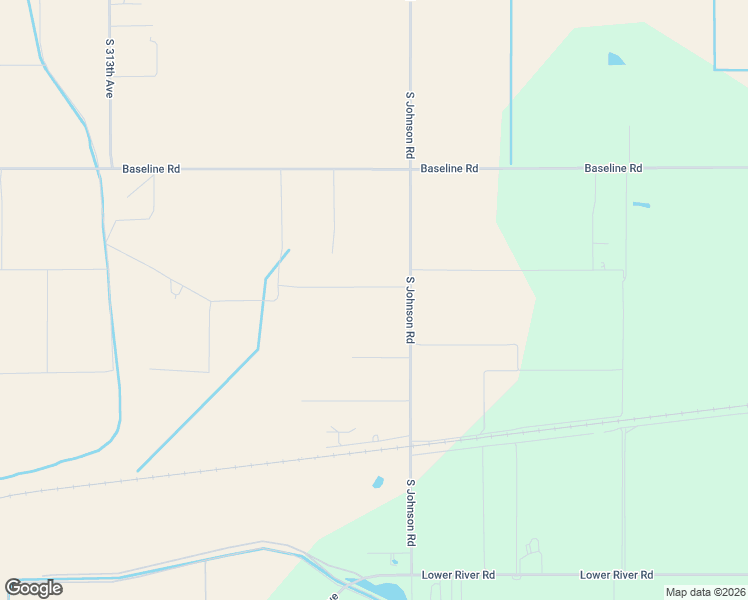 map of restaurants, bars, coffee shops, grocery stores, and more near 8036 South Johnson Road in Buckeye