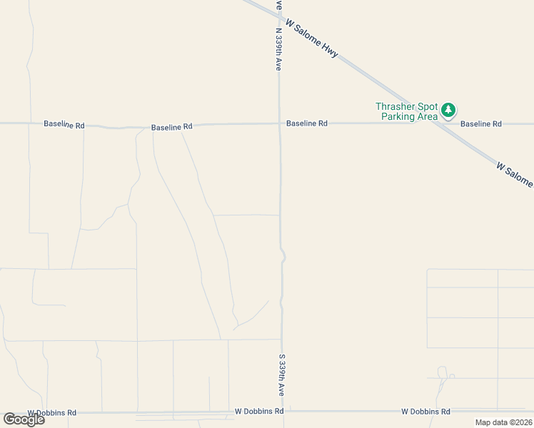 map of restaurants, bars, coffee shops, grocery stores, and more near South 341st Avenue in Tonopah