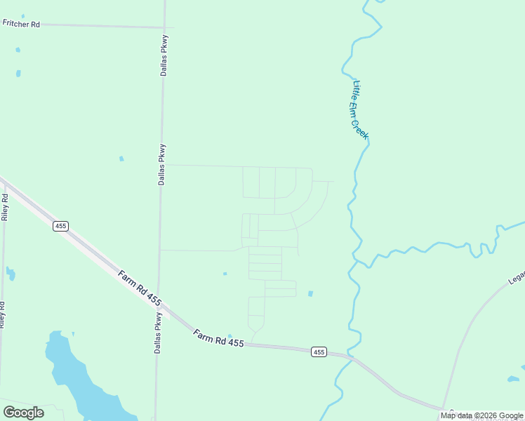 map of restaurants, bars, coffee shops, grocery stores, and more near 2617 Grapevine Way in Celina