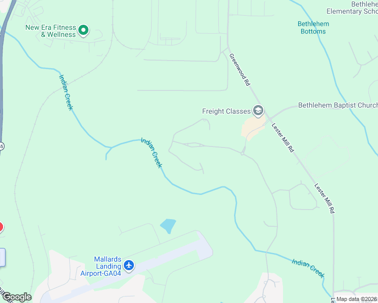 map of restaurants, bars, coffee shops, grocery stores, and more near 1139 Eagles Brooke Drive in Locust Grove