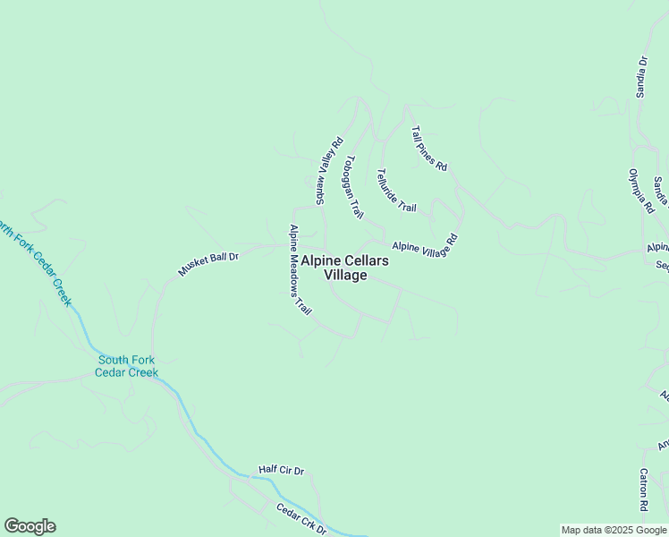 map of restaurants, bars, coffee shops, grocery stores, and more near 205-207 Musket Ball Drive in Ruidoso