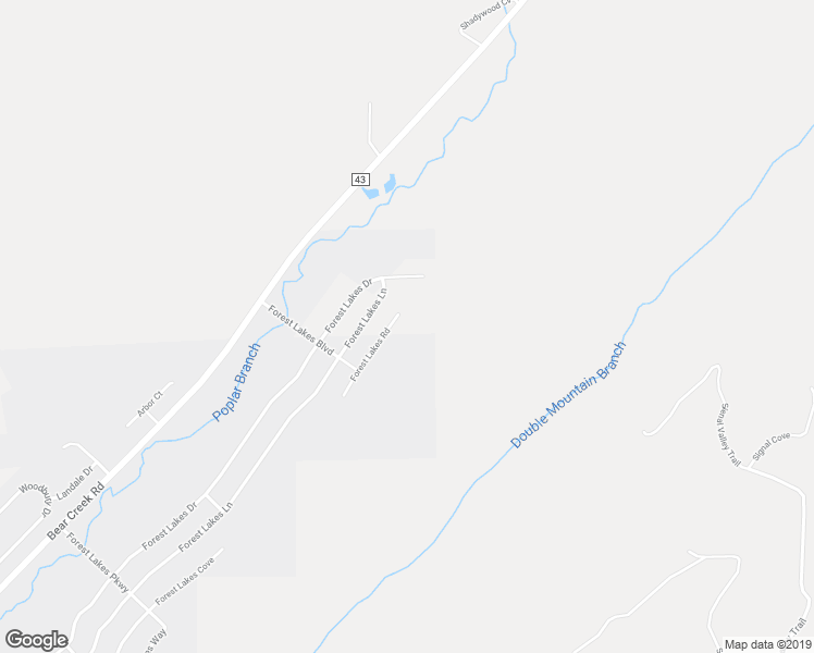 map of restaurants, bars, coffee shops, grocery stores, and more near 4132 Forest Lakes Road in Sterrett