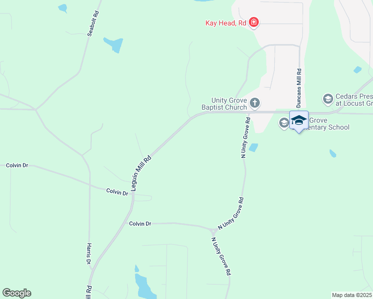 map of restaurants, bars, coffee shops, grocery stores, and more near 898 Leguin Mill Road in Locust Grove