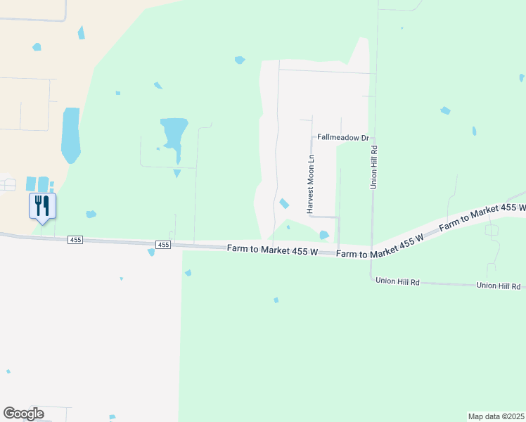 map of restaurants, bars, coffee shops, grocery stores, and more near 10947 Lake Crest Drive in Sanger