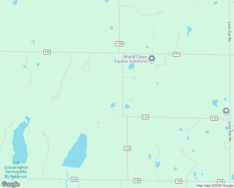 map of restaurants, bars, coffee shops, grocery stores, and more near 6443-6899 County Road 173 in Celina
