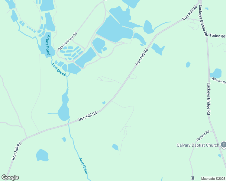 map of restaurants, bars, coffee shops, grocery stores, and more near 5033 Iron Hill Road in Dearing
