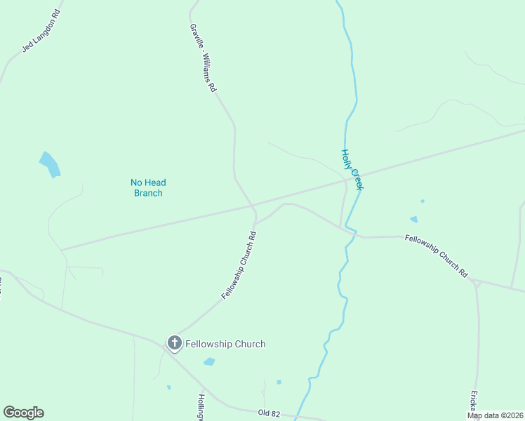 map of restaurants, bars, coffee shops, grocery stores, and more near Fellowship Church Road in Gordo