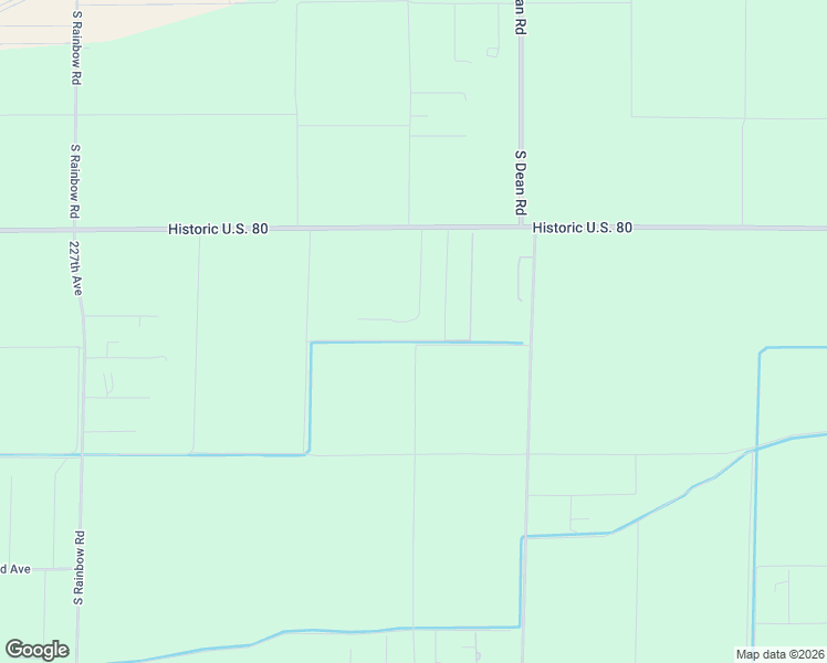 map of restaurants, bars, coffee shops, grocery stores, and more near 7912 South 220th Lane in Buckeye