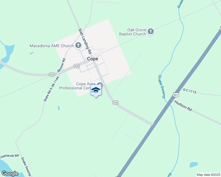 map of restaurants, bars, coffee shops, grocery stores, and more near 6047 Slab Landing Road in Cope