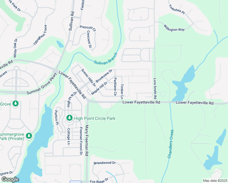 map of restaurants, bars, coffee shops, grocery stores, and more near 43 Greencove Court in Newnan