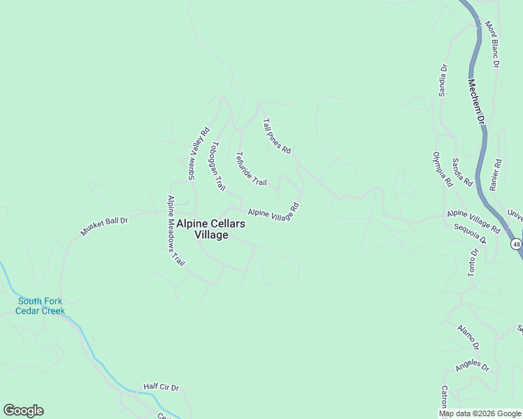 map of restaurants, bars, coffee shops, grocery stores, and more near 294 Alpine Village Rd in Ruidoso