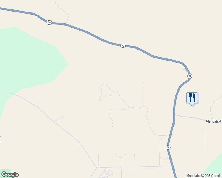 map of restaurants, bars, coffee shops, grocery stores, and more near 36170 California 79 in Warner Springs
