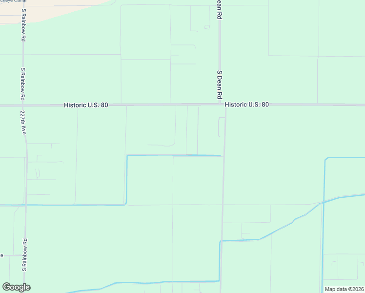 map of restaurants, bars, coffee shops, grocery stores, and more near 7912 South 220th Lane in Buckeye