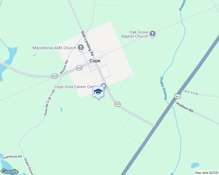 map of restaurants, bars, coffee shops, grocery stores, and more near 6047 Slab Landing Road in Cope
