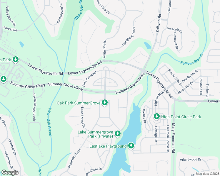 map of restaurants, bars, coffee shops, grocery stores, and more near 11 Columns Way in Newnan
