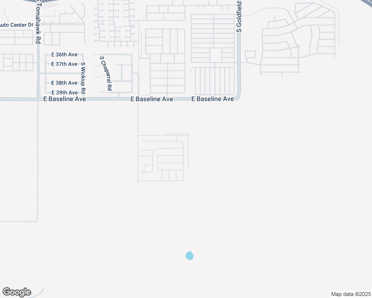map of restaurants, bars, coffee shops, grocery stores, and more near 2551-2699 East Baseline Road in Apache Junction