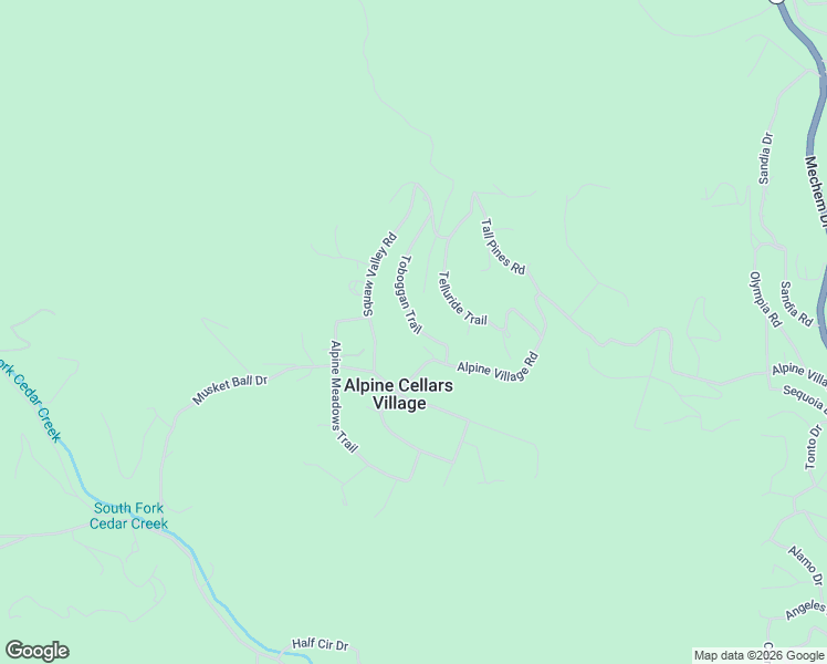 map of restaurants, bars, coffee shops, grocery stores, and more near 111 Toboggan Trail in Ruidoso