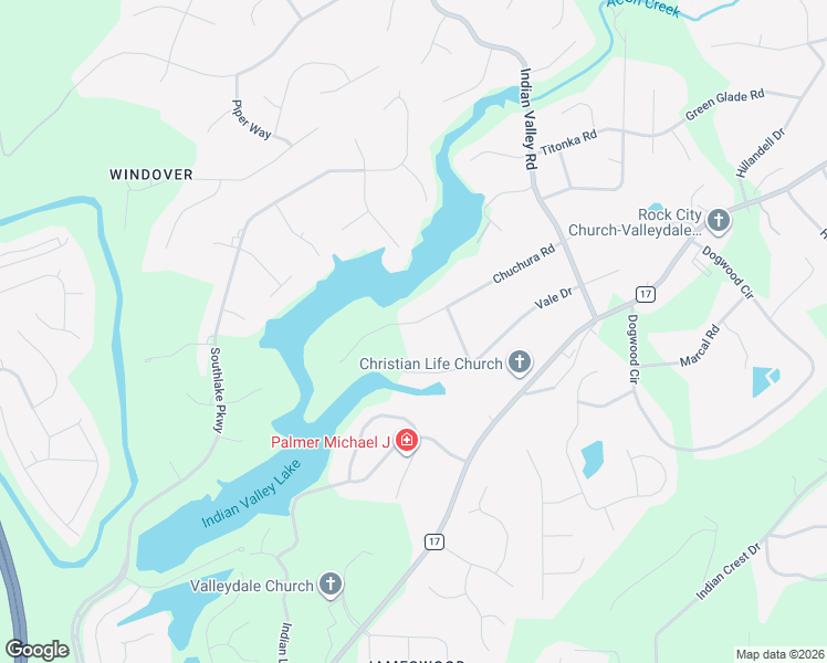 map of restaurants, bars, coffee shops, grocery stores, and more near 2424 Vale Drive in Birmingham