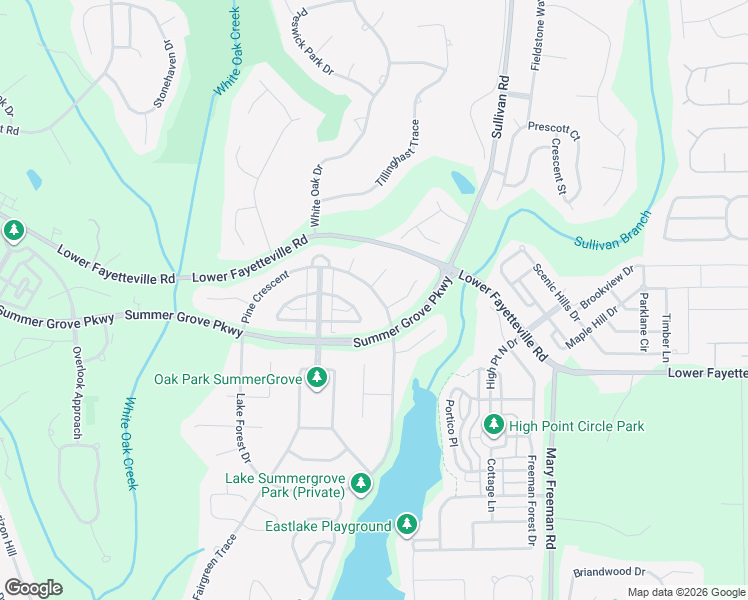 map of restaurants, bars, coffee shops, grocery stores, and more near 199 Pine Crescent in Newnan