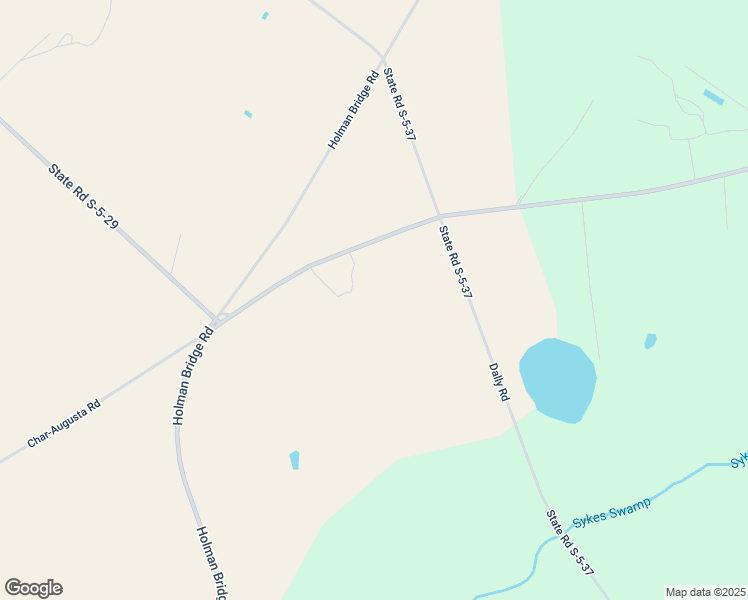 map of restaurants, bars, coffee shops, grocery stores, and more near 16319 Char-Augusta Road in Denmark