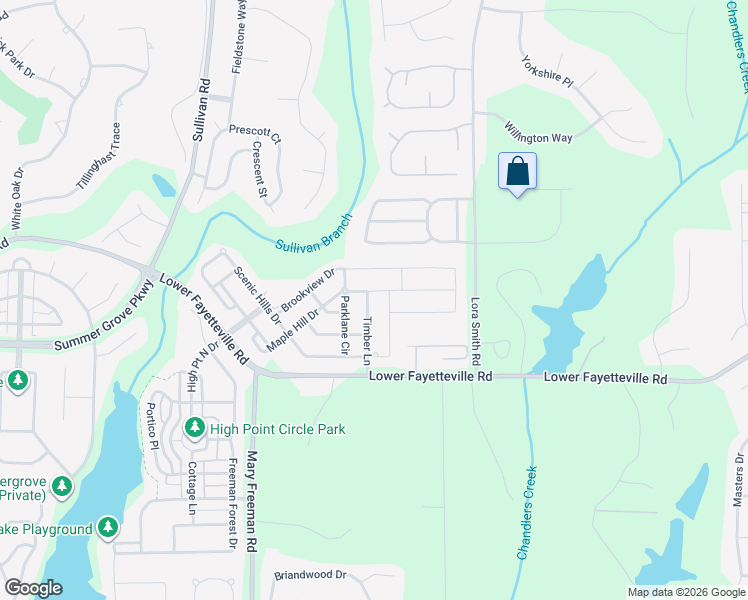 map of restaurants, bars, coffee shops, grocery stores, and more near 148 Maple Hill Drive in Newnan