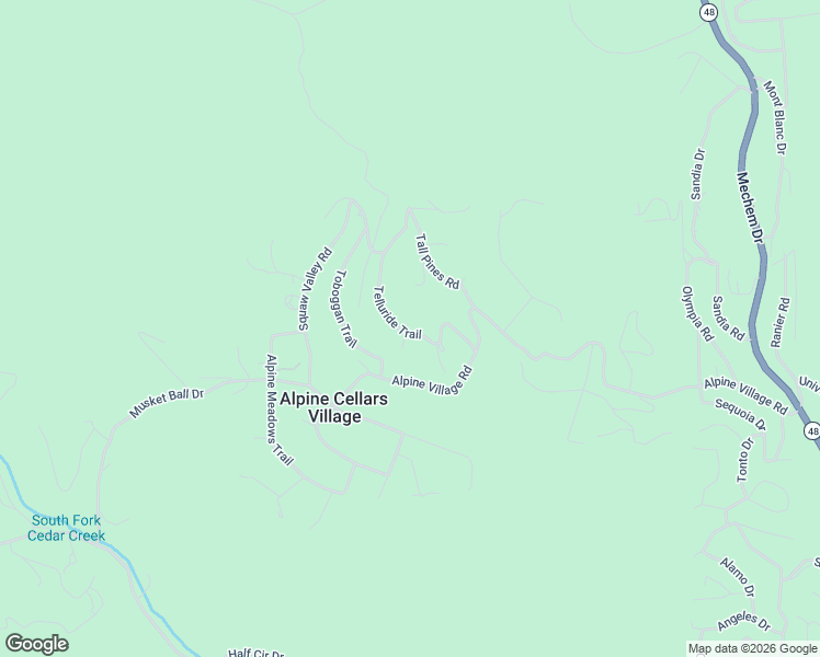 map of restaurants, bars, coffee shops, grocery stores, and more near 86-148 Sierra Blanca Trail in Ruidoso