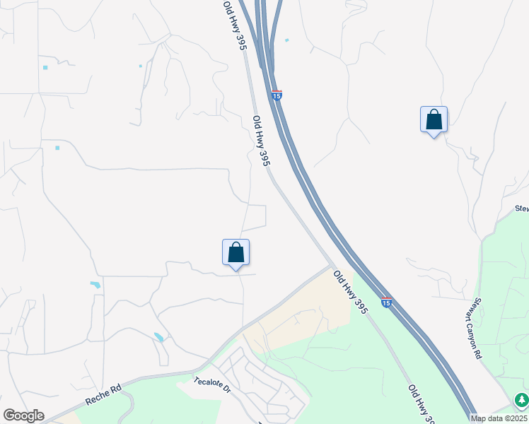 map of restaurants, bars, coffee shops, grocery stores, and more near 1010 Ranger Road in Fallbrook