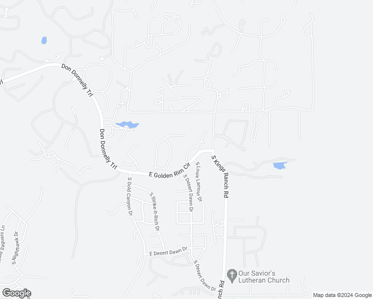 map of restaurants, bars, coffee shops, grocery stores, and more near 4280 South Celebration Drive in Gold Canyon