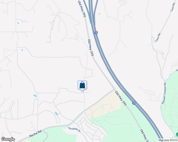 map of restaurants, bars, coffee shops, grocery stores, and more near 1018 Ranger Road in Fallbrook