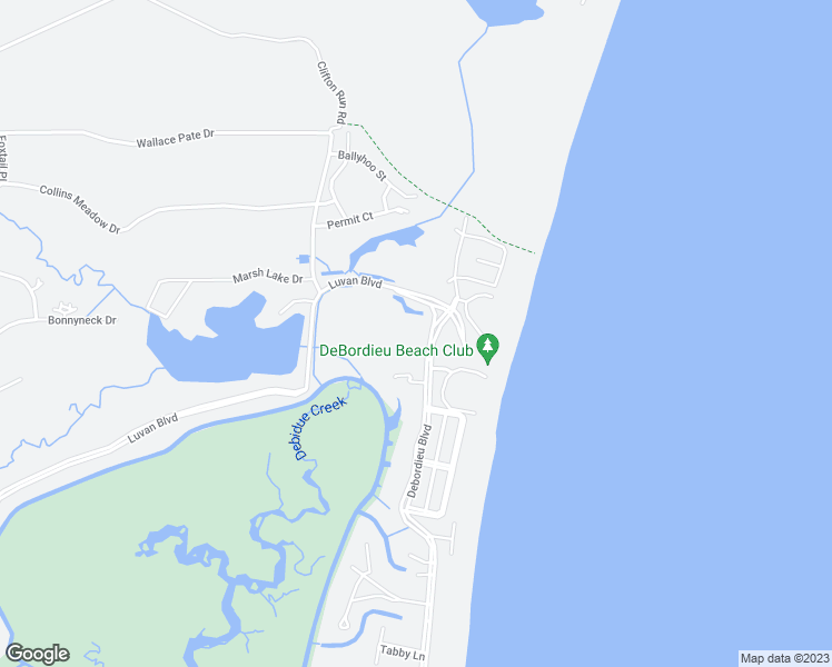 map of restaurants, bars, coffee shops, grocery stores, and more near 4 Inlet Creek Lane in Georgetown