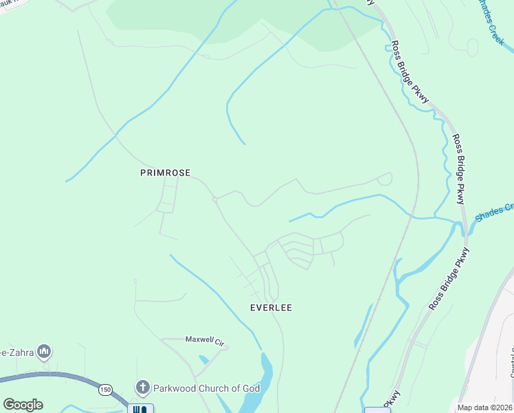 map of restaurants, bars, coffee shops, grocery stores, and more near 158 Maxwell Circle in Bessemer