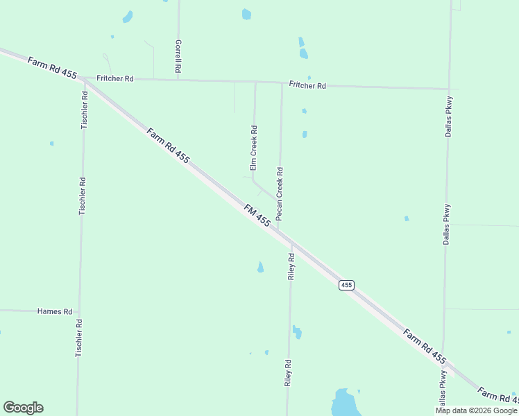 map of restaurants, bars, coffee shops, grocery stores, and more near 17193 FM 455 in Pilot Point