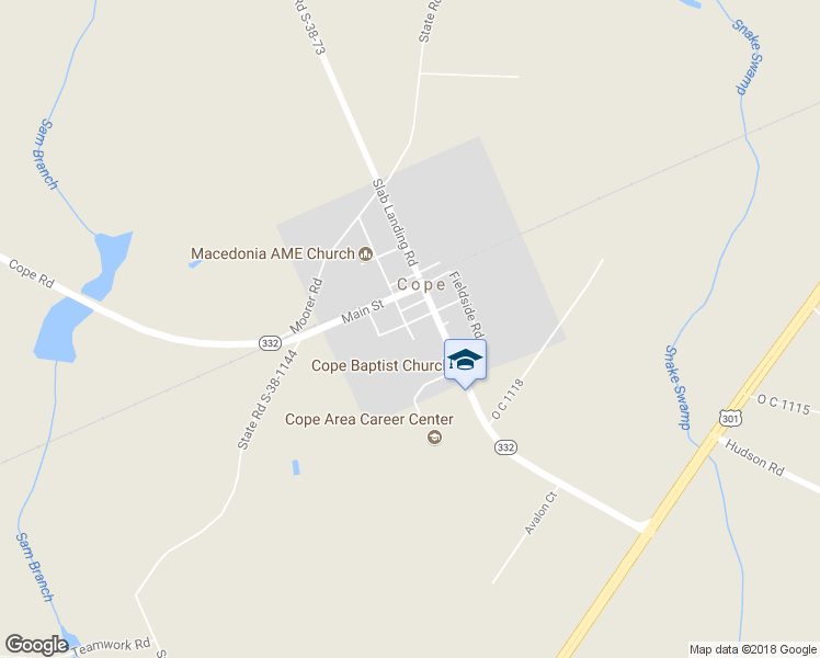 map of restaurants, bars, coffee shops, grocery stores, and more near 239 Sumter Street in Cope