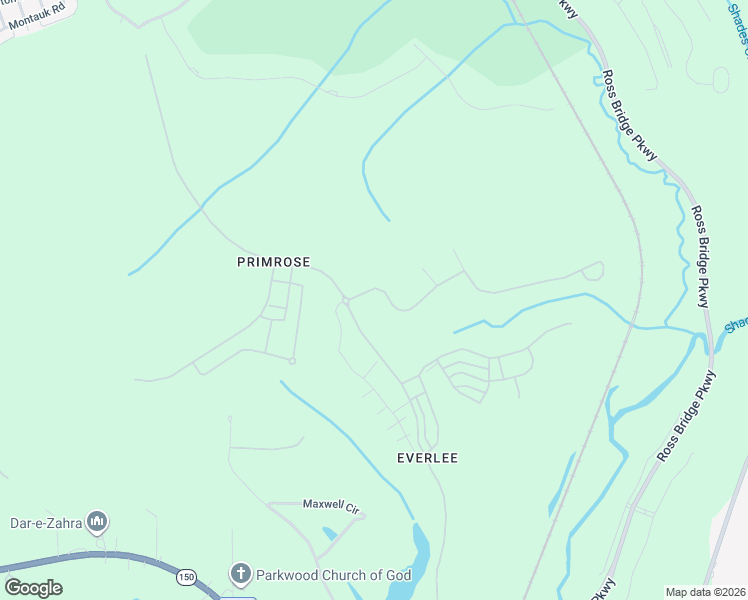 map of restaurants, bars, coffee shops, grocery stores, and more near 160 Maxwell Circle in Bessemer