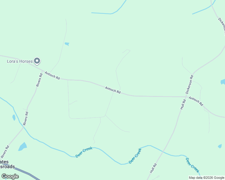 map of restaurants, bars, coffee shops, grocery stores, and more near 1592 Antioch Road in Franklin