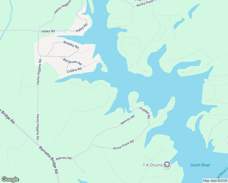 map of restaurants, bars, coffee shops, grocery stores, and more near 266 Thorpe Road in Jackson