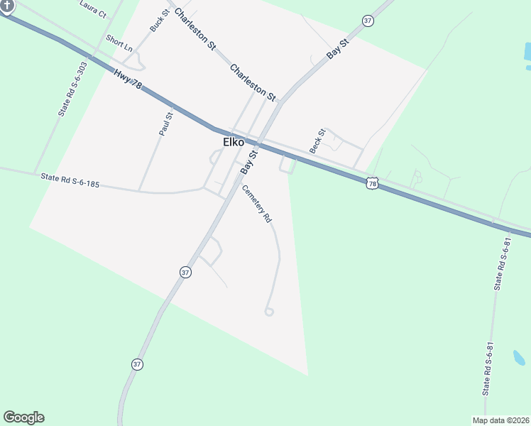 map of restaurants, bars, coffee shops, grocery stores, and more near 130 Cemetery Road in Williston