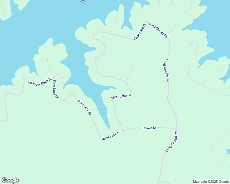 map of restaurants, bars, coffee shops, grocery stores, and more near 308 River Lake Dr in Eatonton