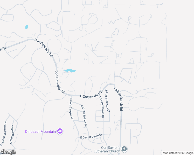 map of restaurants, bars, coffee shops, grocery stores, and more near 10151 East Circlestone Court in Gold Canyon